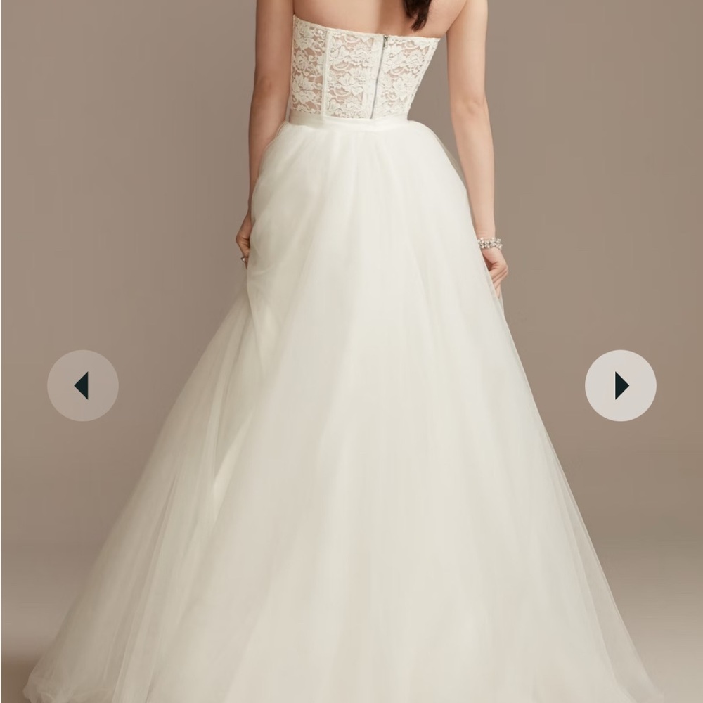 Elegant Tulle Wedding Skirt